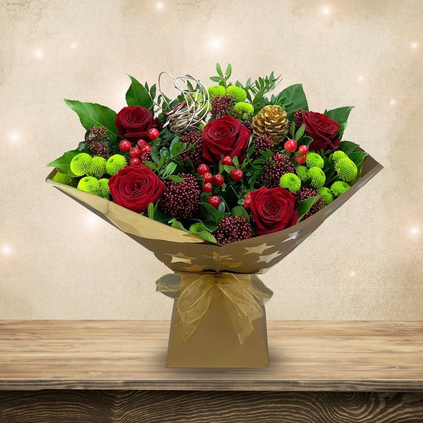 Festive Simplicity Hand-Tied
