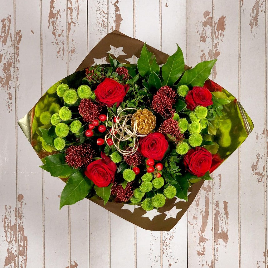 Festive Simplicity Hand-Tied