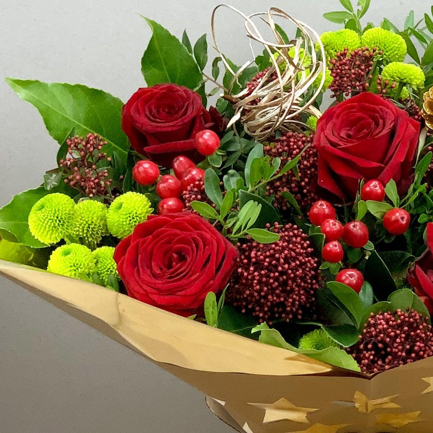 Festive Simplicity Hand-Tied