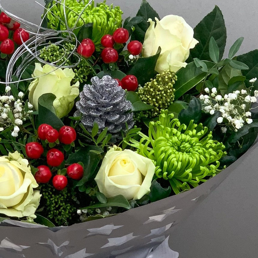 Winter Simplicity Hand-Tied