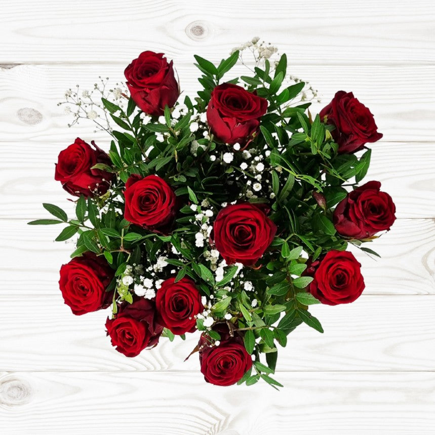 One Dozen Red Roses