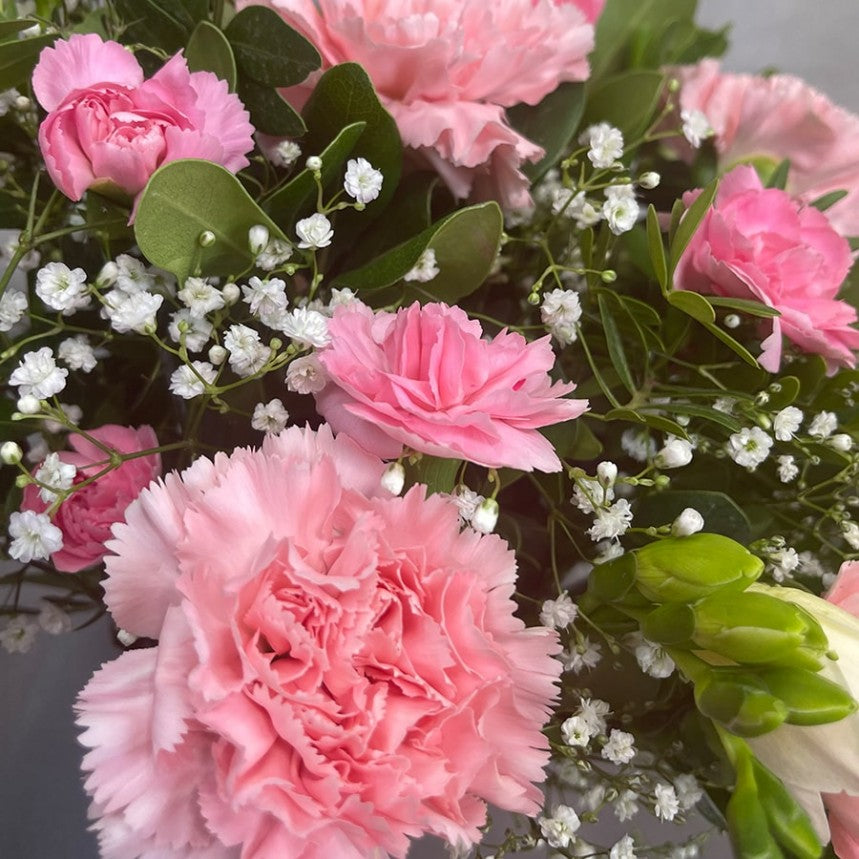 Luscious Pinks Hand-Tied
