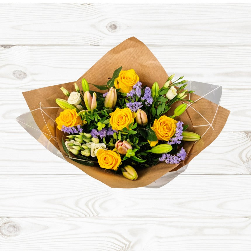 Ray Of Sunshine Hand-Tied