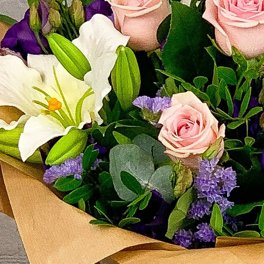 Purple Passion Hand-Tied