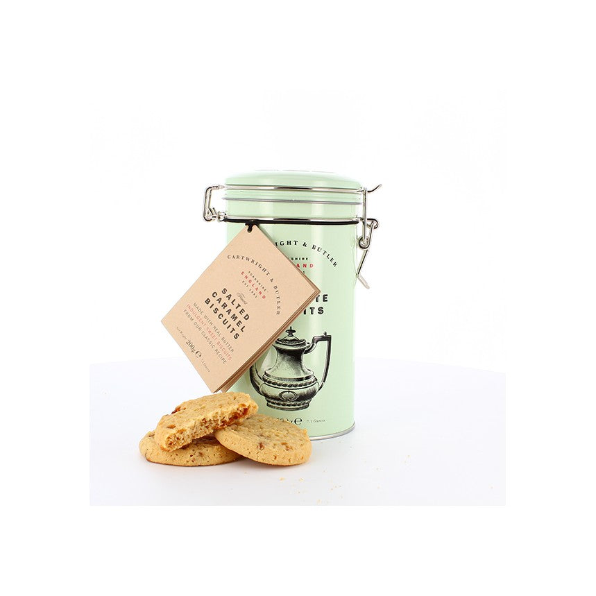 Salted Caramel Biscuits Tin