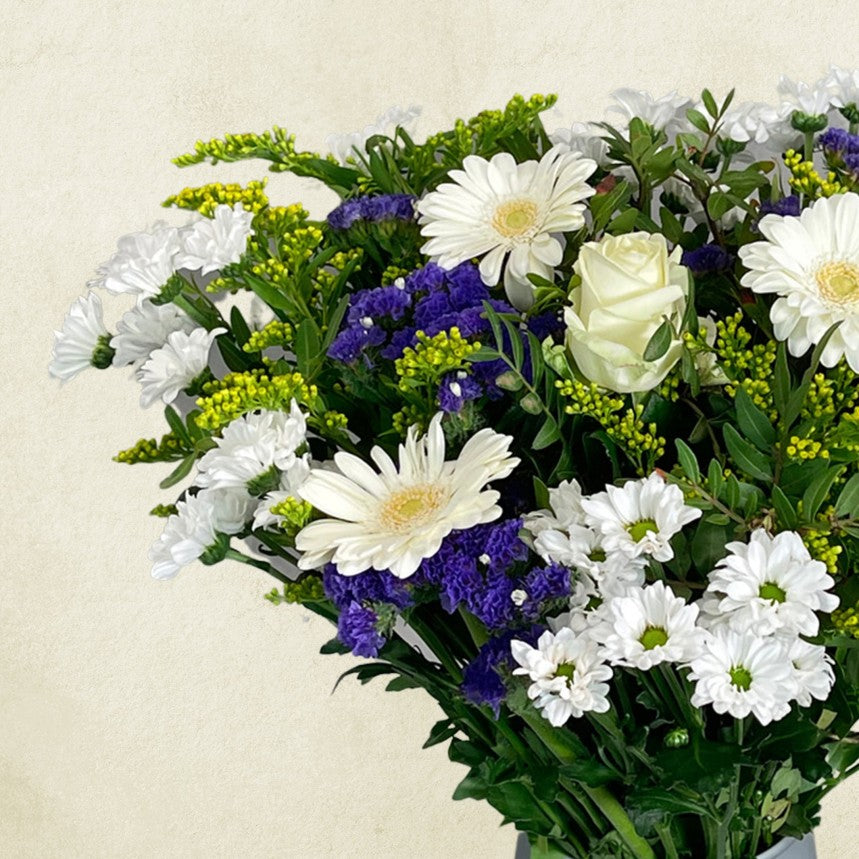 Vanilla Skies Hand-Tied