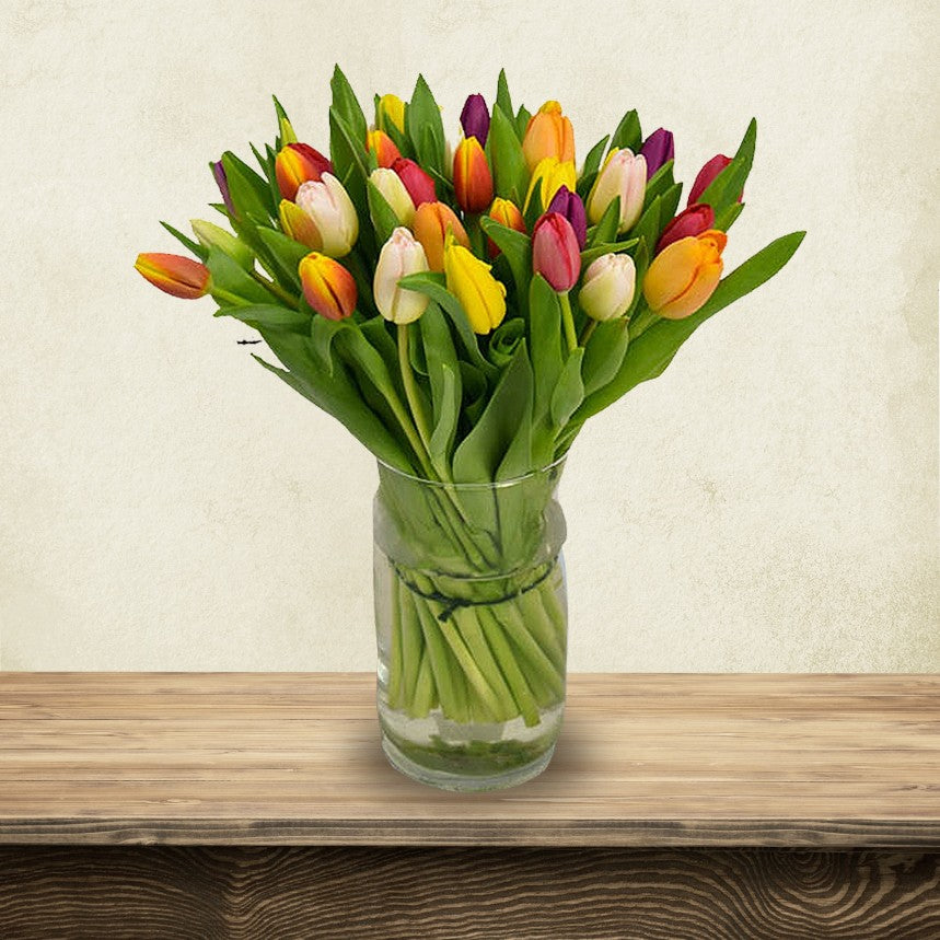 Timeless Tulips Hand-Tied